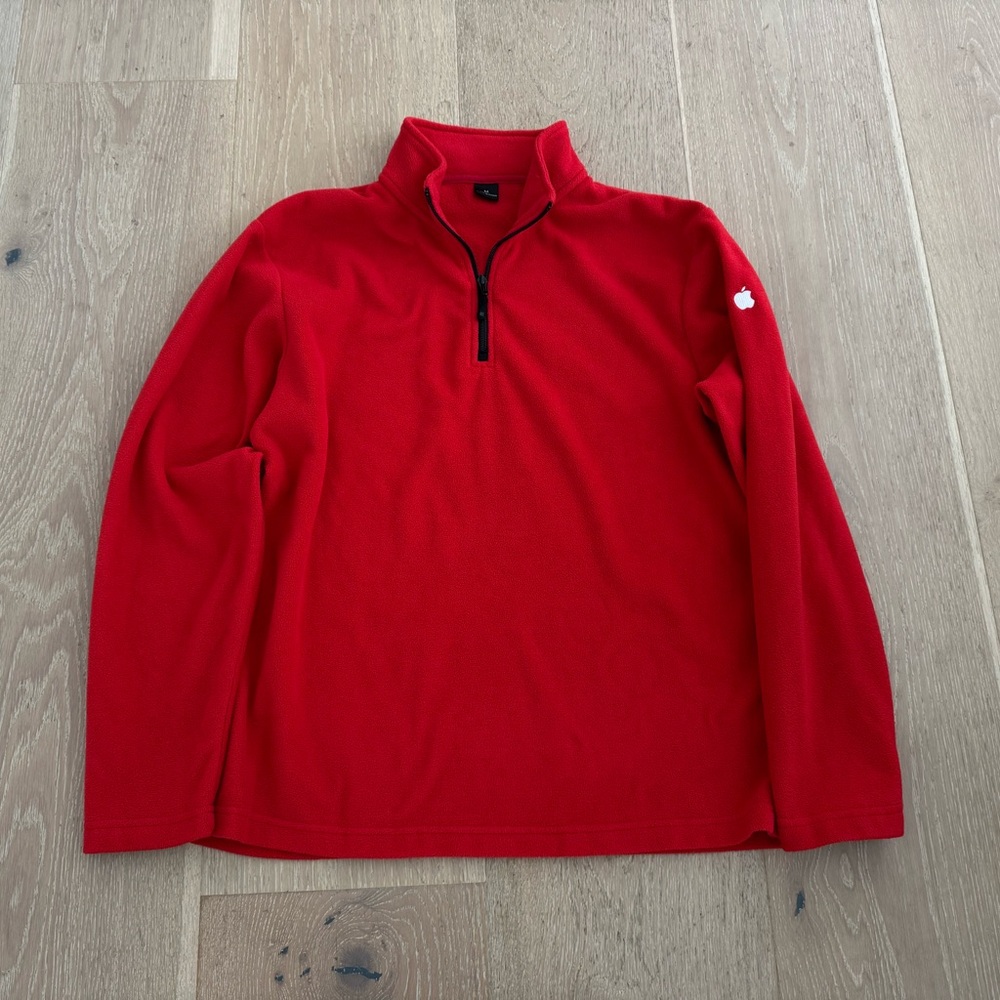 Apple Employee Zip Fleece Adult Men’s Medium